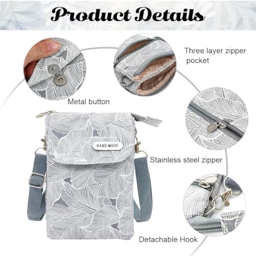 PALAY Women Purse Bag Casual Phone Pouch Canvas Cloth Phone Bag Sling Bag Minimalism Print Phone Bag Small Crossbody Bag Shoulder Bag Women Purse Bag PALAY Women Purse Bag Casual Phone Pouch Canvas Cloth Phone Bag Sling Bag Minimalism Print Phone Bag Small Crossbody Bag Shoulder Bag Women Purse Bag